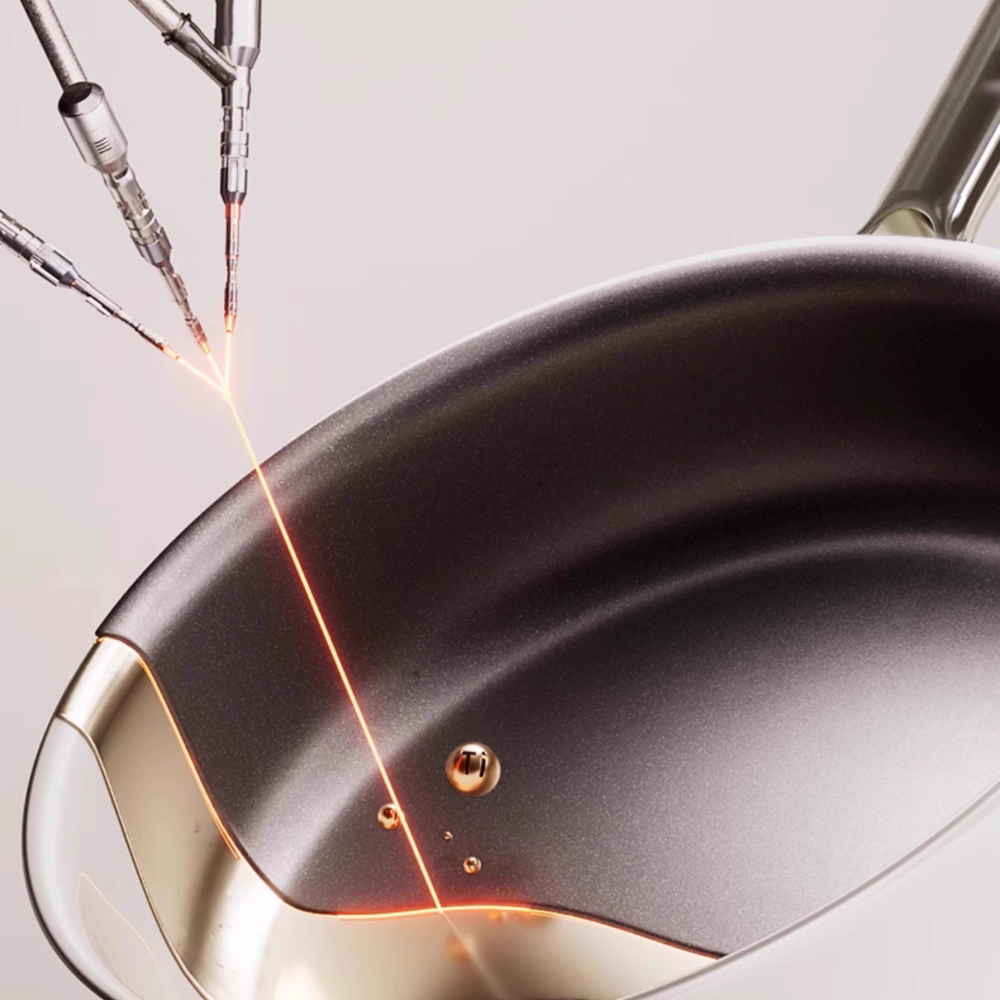 Titanium Ceramic Non-Stick Frying Pan - Deepened Cooking Pot