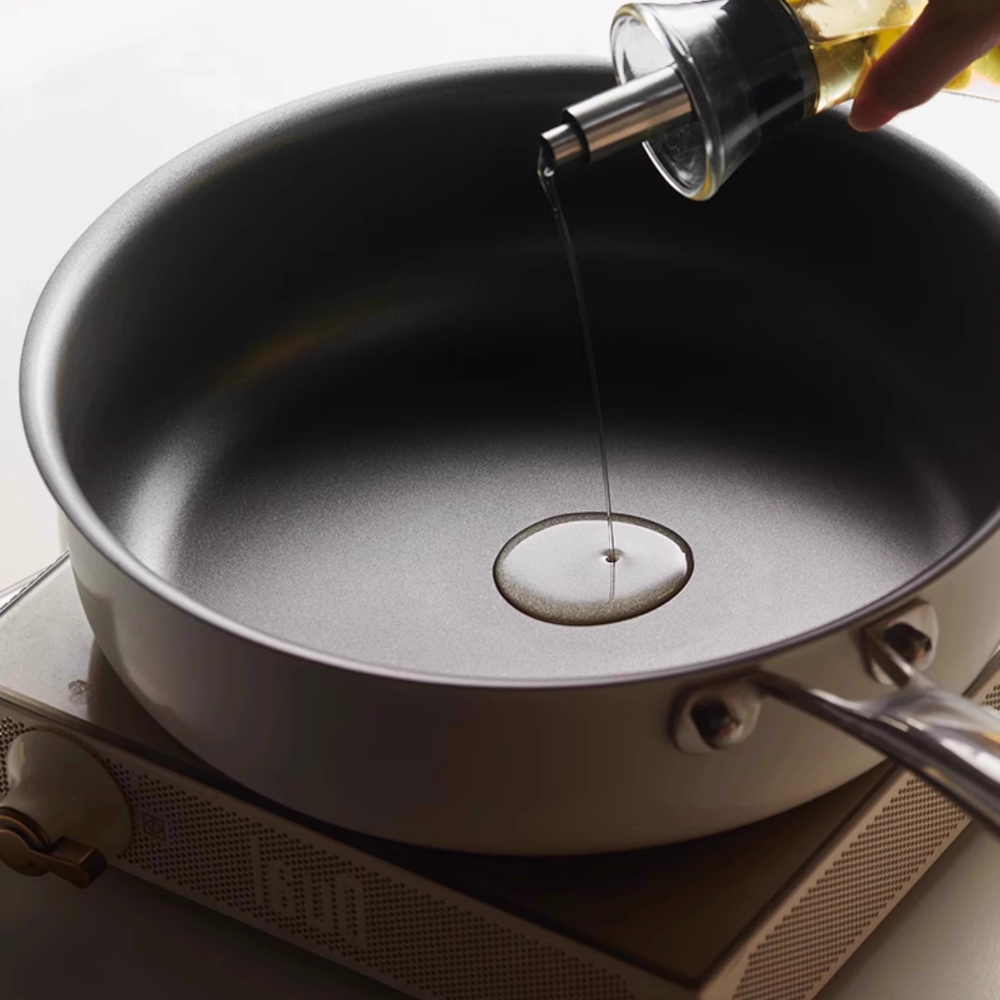 Titanium Ceramic Non-Stick Frying Pan - Deepened Cooking Pot