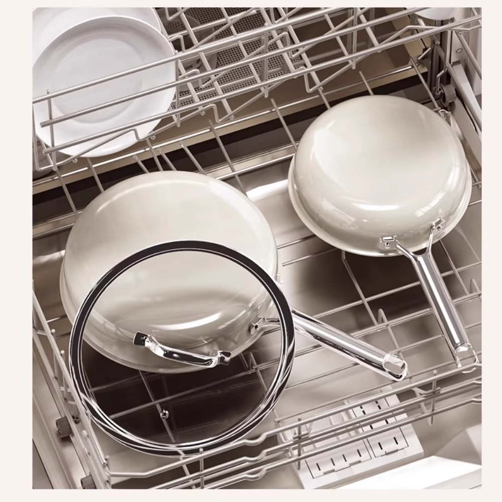 Titanium Ceramic Non-Stick Frying Pan - Deepened Cooking Pot