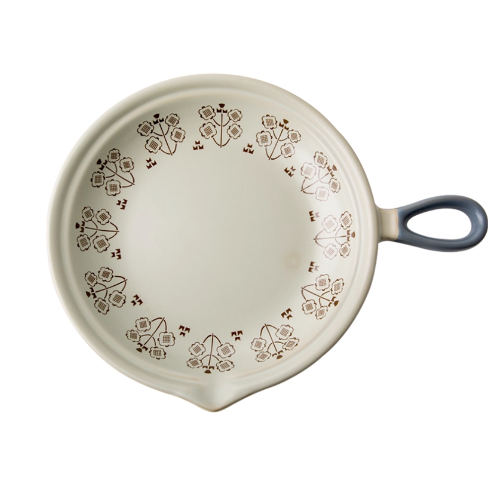 Japanese Retro Clay Pot - Single Handle Omelette Pan