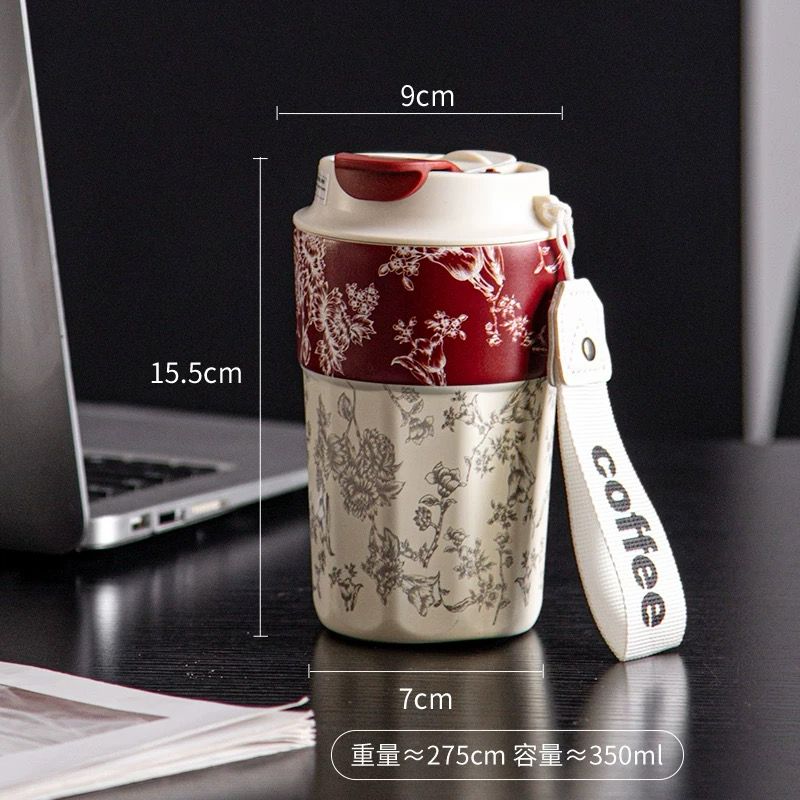 Modern Home 316 Stainless Steel Thermos Cup New 2025 Office Coffee Cup High-end Milk Tea Cup with Lid