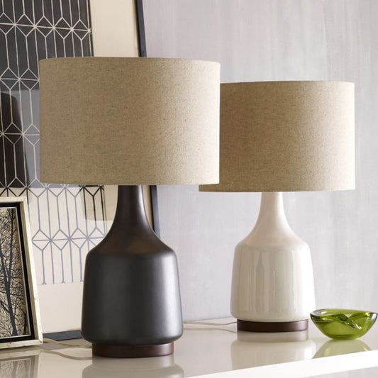 Nordic Minimalist Bedroom Bedside Table Lamp |  American Ceramic Table Lamp