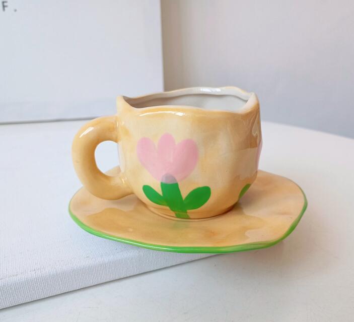 Vintage Floral Afternoon Tea Cup And Saucer Ins