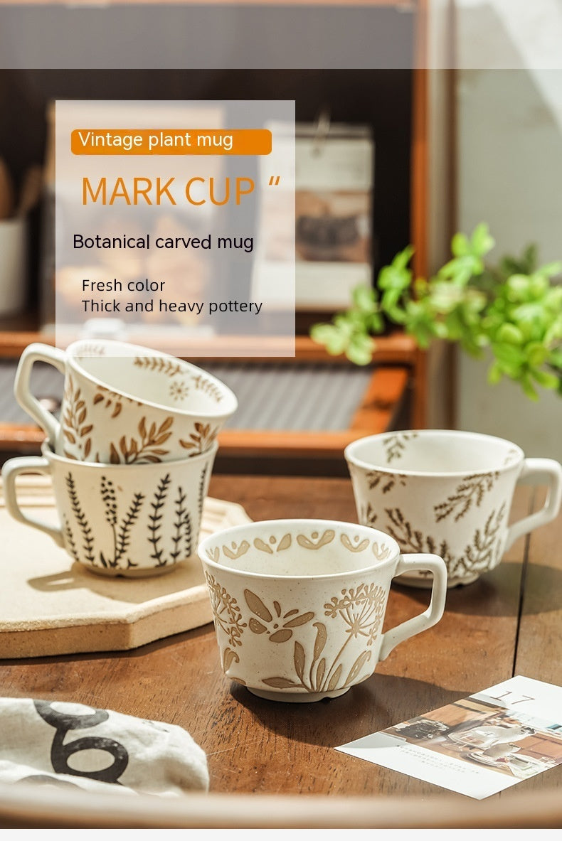 Minimalist Nordic Ceramic Hand-painted Mugs