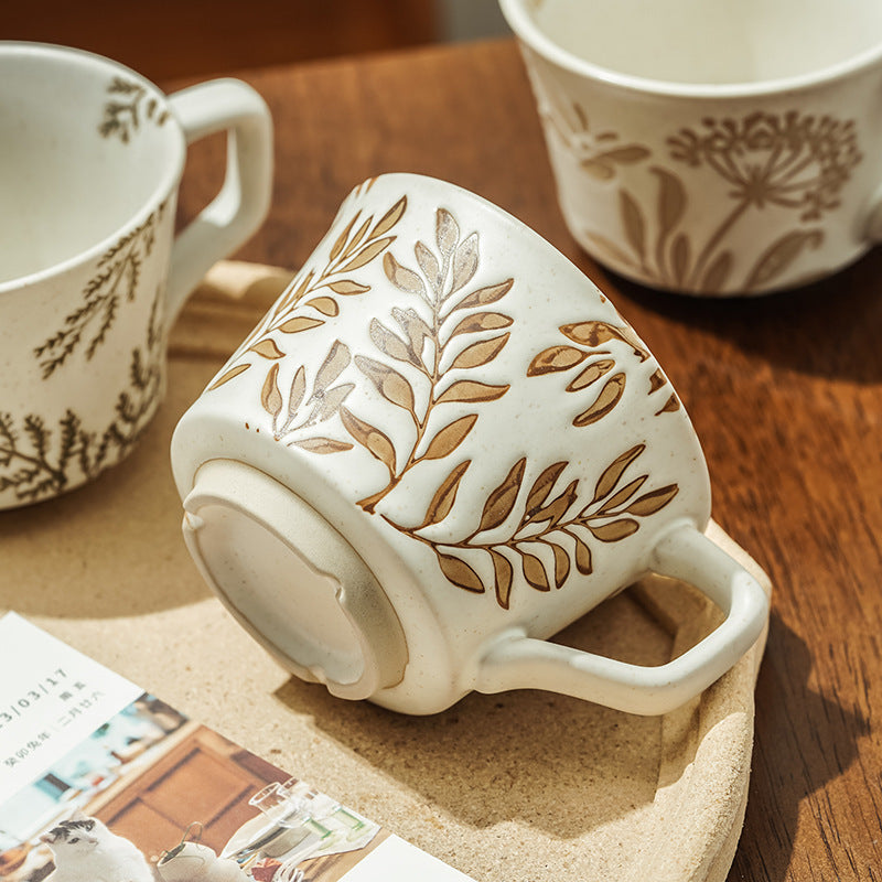 Minimalist Nordic Ceramic Hand-painted Mugs