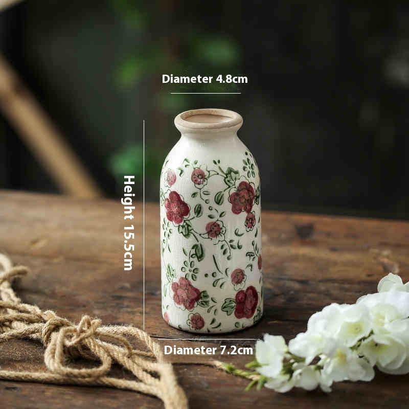 Simple Style Ceramic Vase Retro