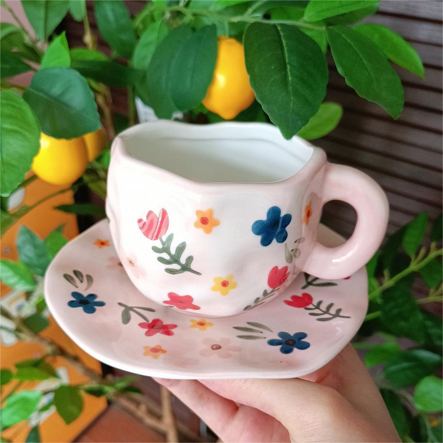 Vintage Floral Afternoon Tea Cup And Saucer Ins