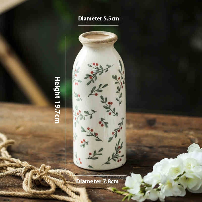 Simple Style Ceramic Vase Retro