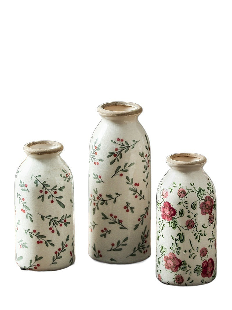 Simple Style Ceramic Vase Retro