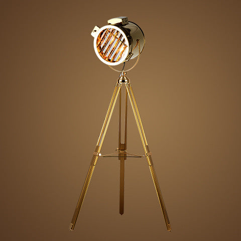Stage Floor Lamp Industrial Style Tripod Lamp