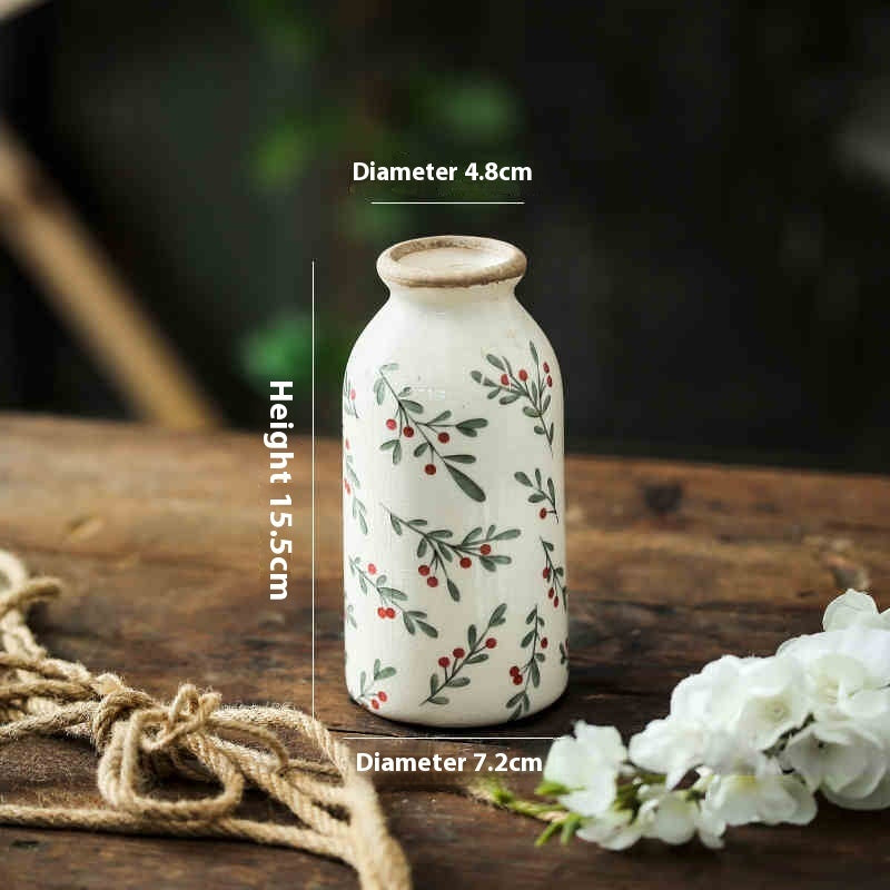 Simple Style Ceramic Vase Retro