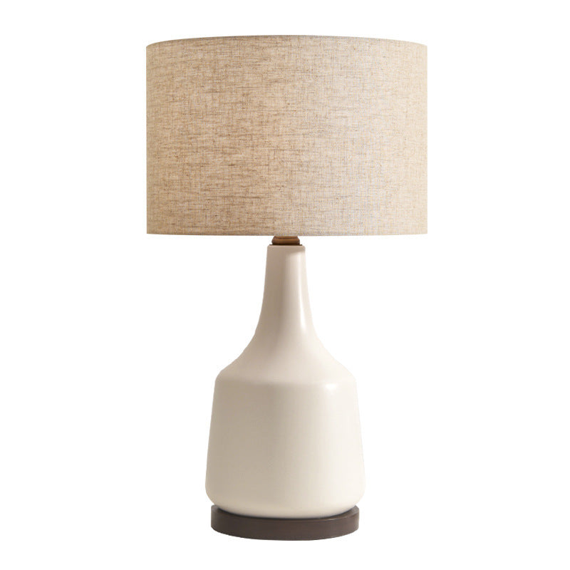 Nordic Minimalist Bedroom Bedside Table Lamp |  American Ceramic Table Lamp