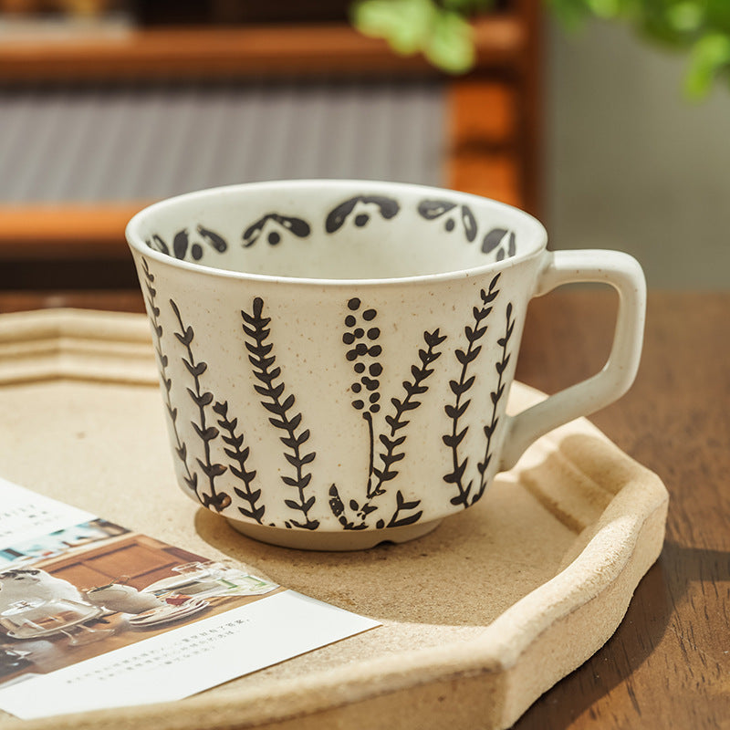 Minimalist Nordic Ceramic Hand-painted Mugs