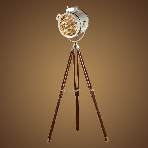 Stage Floor Lamp Industrial Style Tripod Lamp